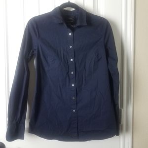 JCrew Tall Stretch Perfect Button Down Shirt